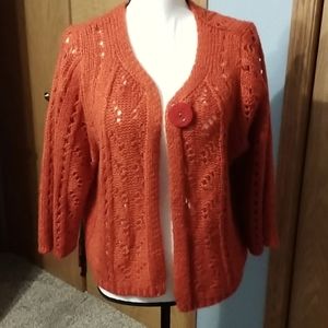 Cato pumpkin spice cardigan